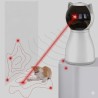 Jouet interactif pour chat - trajectoire aléatoire laser automatique - rechargeable