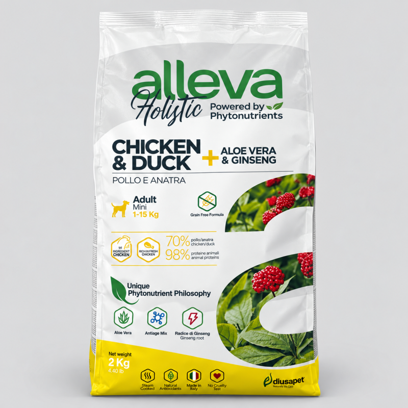 Croquette chien chicken et duck 2kg