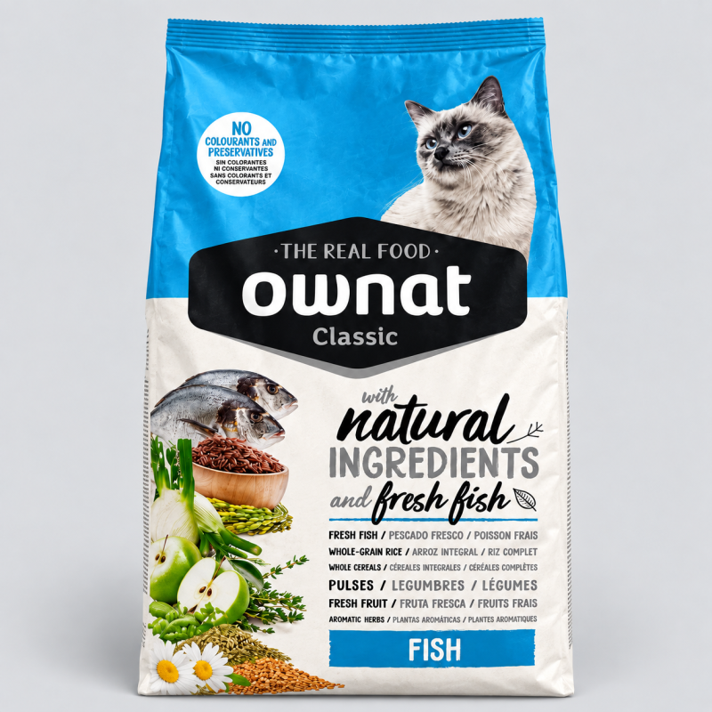 Croquette pour chat fish 4kg