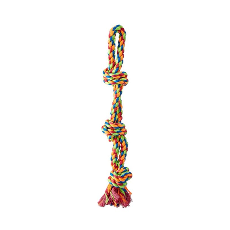 Corde à jouer pour chien - multicolor