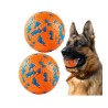 Balle orange et bleu pour chien - Lot de 2 balles - Balle de tennis pour chien