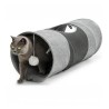 Tunnel pour chat avec balle