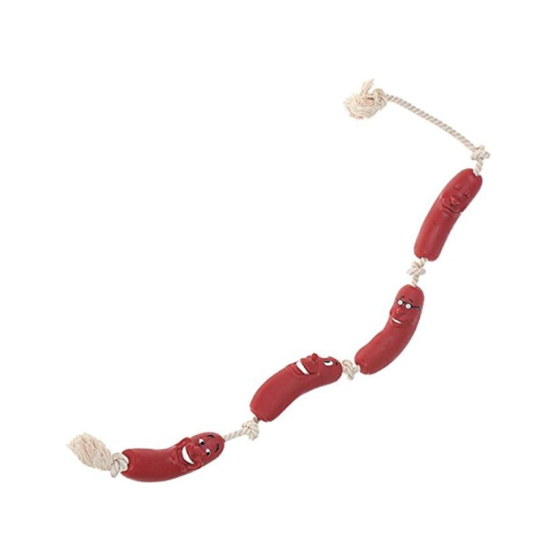 Jouet en forme de saucisses pour votre chien