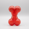 Jouet à mâcher - très résistant - rouge - 14 cm