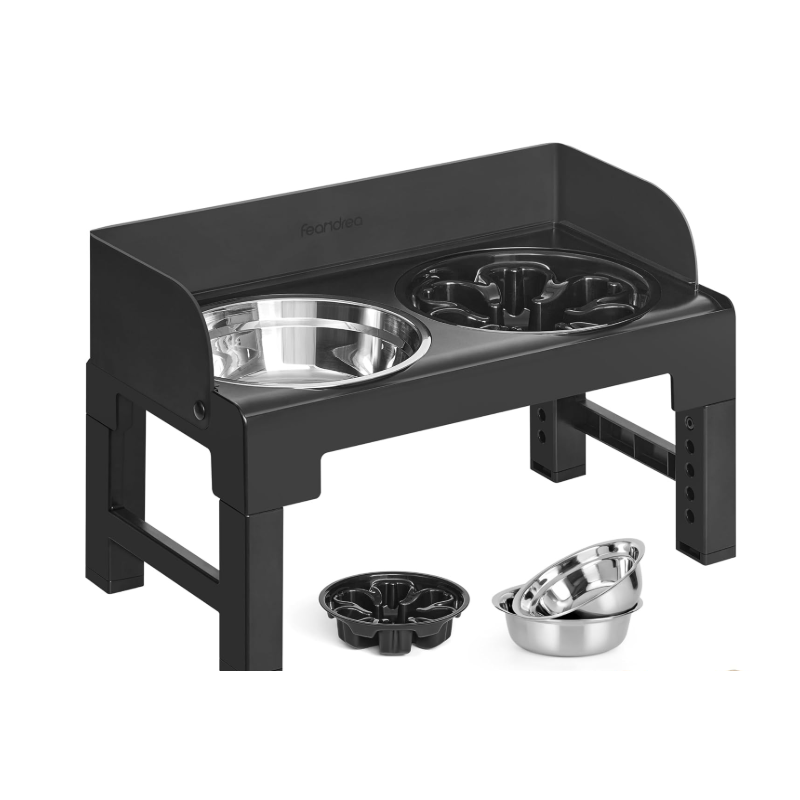gamelle chien surélevée, ajustable en hauteur