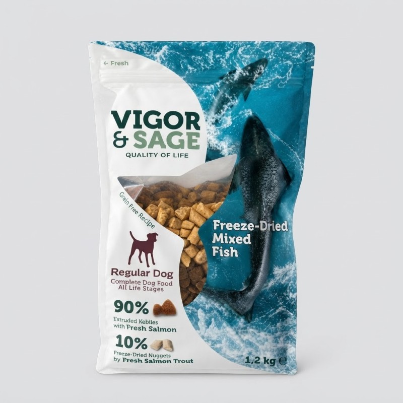 croquette chien vigor&sage